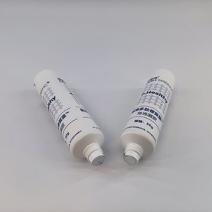 Hot Sell Cosmetic Container D30mm <b>Plastic</b> Soft Empty <b>Tube</b> Packaging White Screw Cap Silkscreen Printing Logo For Cosmetic Gel - Product Image 3