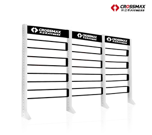 רב-שכבה פלדת צינור פונקציונלי אחסון מתלה עבור כושר ציוד כושר - Product Image 5