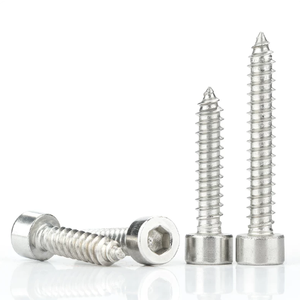 Factory Direct 304 Stainless Steel Hex Socket Head Machine Screws Allen Cap Bolts Metric DIN912 Full Thread <b>Fasteners</b> - Product Image 3