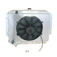 Radiateur de refroidissement entièrement en aluminium avec carénage pour Mitsubishi Montero Pajero NH NJ NL NK 3.0L V6 essence 1991-1998