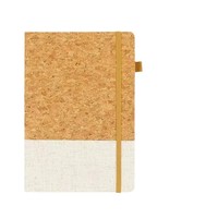 Cahier A5 Offre Spéciale Design personnalisé Couverture en liège écologique Papier d'art à spirale de haute qualité-une belle option durable