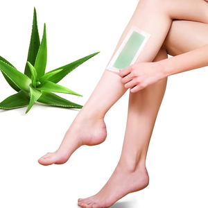 Bandes de <span class=keywords><strong>cire</strong></span> dépilatoires à usage domestique, sans chaleur, prêtes à l'emploi, application simple - Product Image 4