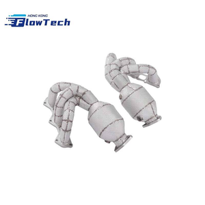 ท่อร่วมไอเสีย FlowTech High Flow Equal Length ผลิตจากสแตนเลส T304 สำหรับ Porsche 718 GT4 4.0L - Product Image 3