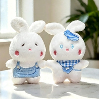Peluches pour machine à grue de marque privée, en tissu doux pour bébé, assortiment de couleurs vives, 7 pouces, pour distributeur de prix