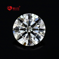 0.7mm - 2.0mm küçük boy Hpht beyaz DEF renk VVS VS SI gevşek yuvarlak kesim Lab yetiştirilen elmas