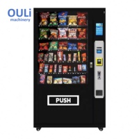 Super Septembre : Distributeur automatique WHALE TOUCH grande capacité, 180 emplacements, 36 distributeurs pour snacks et boissons, fonctionne avec cartes, billets et pièces.