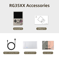 ANBERNIC – Console de jeu Portable rétro RG35XX, système Linux, écran IPS de 3.5 pouces, lecteur vidéo de poche Portable Cortex-A9, plus de 5000 jeux