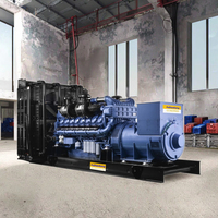 WEICHAI 8M33D975E310 alimenté 1100KVA AC groupe électrogène diesel triphasé usine hôpital démarrage automatique fréquence 50Hz