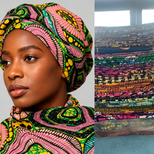 Nouveaux Tissus Wax Batik Originaux 100 % Coton, Pagne Africain en Coton Imprimé pour Vêtements - Product Image 1
