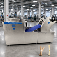 Machine automatique de fabrication de nouilles et de pâtes en acier inoxydable, haute efficacité, capacité de 500 kg/h, vente en gros