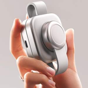 Chargeur sans fil pliable en métal LISEN, station de charge magnétique 3 en 1, support de charge portable pour téléphone, essentiel pour les voyages pour iPhone - Product Image 1