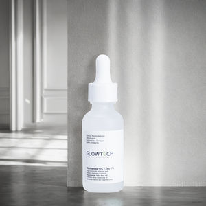 Prix d'usine Sérum visage à la niacinamide 30 ml Ensemble de soins de la peau végétalien pour peaux mixtes sèches Blanchiment Minimisation des pores Options OEM/ODM - Product Image 3