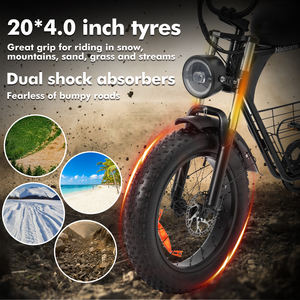 Drop Shipping EU/UK/US Warehouse Hidoes B9 <b>City</b> E-<b>Bike</b> 90KM Range 250W Motor Mountain Fat Tire Electric <b>Bike</b> - Product Image 5