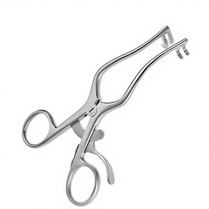 Retractor Manual Autoajustable PLESTER de 130 mm, con 2 Puntas Cónicas de 2 x 2 Pulgadas |   Longitud de Trabajo de 5 Pulgadas |   Instrumento Quirúrgico/ENT con Certificación CE - Product Image 1