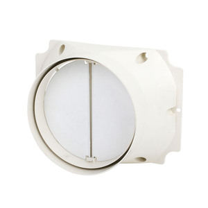 Capot d'extraction mural extérieur en plastique avec déflecteur de vent, bouchon de ventilation pour <span class=keywords><strong>cuisine</strong></span> et toilettes, <span class=keywords><strong>clapet</strong></span> <span class=keywords><strong>anti</strong></span>-<span class=keywords><strong>retour</strong></span>, modèle 150, fabriqué en Chine - Product Image 2