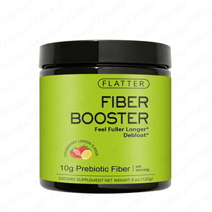 Poudre de fibres pour la digestion et la réduction des ballonnements, favorisant une sensation de satiété prolongée et stimulant la santé immunitaire intestinale, pour hommes et femmes, avec support OEM privé. - Product Image 1