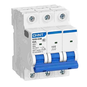 คาง T <span class=keywords><strong>nxb</strong></span> <span class=keywords><strong>63</strong></span> 1P/2P/3P/4P MCB ประเภท D 10A/16A/20A/32A/40A/63A - Product Image 3