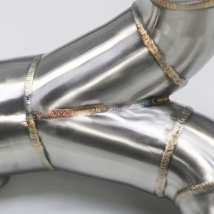 Collecteur d'échappement droit haute performance à réduction de diamètre pour Audi S4/S5 B9 3.0T 2022 en acier inoxydable 304 - Product Image 4