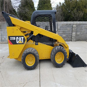 Minicargadora usada Caterpillar 272d pequeña cargadora usada Caterpillar 236 246 262 272 cargadora de ruedas a la venta - Product Image 2