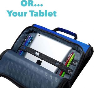 Échantillon gratuit : Classeur universel à fermeture éclair BSCI avec plusieurs poches, porte-documents pouvant contenir un ordinateur portable/tablette jusqu'à 13 pouces, classeur à fermeture éclair - Product Image 5