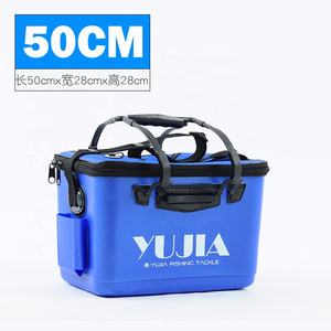 Nuovo prodotto bianco arancione blu nero rosso pieghevole scatola <span class=keywords><strong>di</strong></span> pesce vivo impermeabile EVA soft bait bag EVA Fishing Bag - Product Image 2