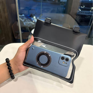 Sac de natation multifonctionnel à bandoulière avec pochette flottante résistante à l'eau compatible avec les écrans tactiles pour une utilisation en extérieur - Product Image 4