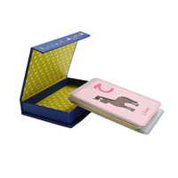 Kotak Hadiah Beludru Elegan Tahan Air dengan Penutup Magnetik, Lampu LED, Foil Emas, Ramah Lingkungan, Kotak Kaku untuk Wanita/Pria, Acara Baby Shower