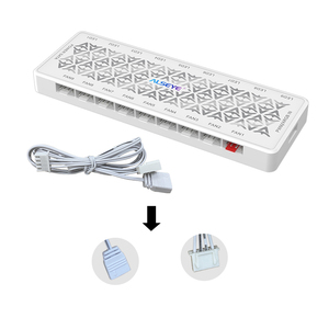 ALSEYE PWM Fan <strong>Hub</strong>, PC CPU Cooling 4 PIN/3PIN Fan <strong>Power</strong> Cable <strong>Hub</strong> Splitter Adapter PWM Case Fan Splitter for 12V Desktop Compute - Product Image 4