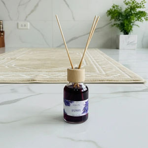 Aikun - Botella Difusora de Aroma de Vidrio de 120 ml para Decoración de Interiores, Juegos de Difusores de Aroma - Regalos de Navidad y Boda para Invitados - Product Image 1