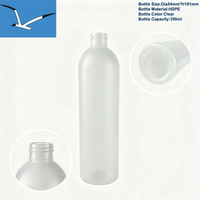 Pulvérisateur à pompe à brume fine en HDPE résistant aux produits chimiques, 350 ml, cylindre translucide de 12 oz