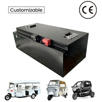 Batterie de livraison de marchandises 60V 72V 50Ah 150Ah 300Ah sans entretien avec BMS Bluetooth pour la livraison du dernier kilomètre et la livraison urbaine, conforme aux normes européennes