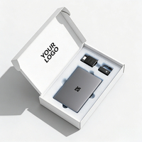 Boîte d'emballage électronique en carton ondulé personnalisée OEM blanche avec insert en mousse pour ordinateurs portables et marques technologiques