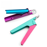 Outil de manucure en acier inoxydable, coupe droite, coupe-ongles, coupe-ongles en forme de U