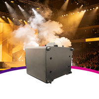Machine à Brouillard LED MINGLANG pour Fêtes, Équipement de Scène Multicolore DMX512 6 Canaux 3000W, Télécommande AC 110-220V, Huile de Fumée 5min, Fer 2L