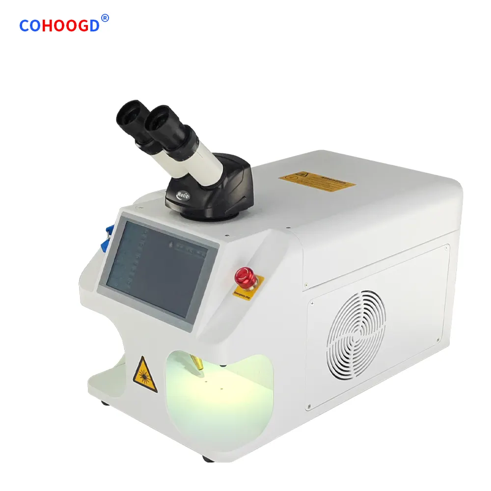 Mini áp lực quy định điểm laser thợ hàn 60 Wát Laser đồ trang sức Máy hàn laser cho vàng bạc Thép không gỉ Kính