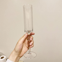 Flûte à champagne en plastique acrylique de 6oz verre à vin étincelant verre à cocktail incassable et réutilisable élégant