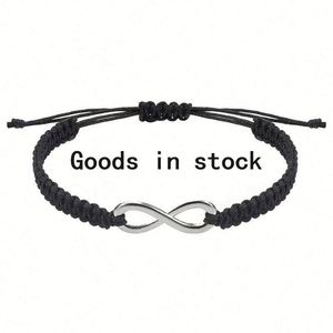 Wholesale Infinity Symbol Woven Friendship <b>Bracelet</b> <b>Adjustable</b> Braided Rope Number <b>Bracelets</b> for Couple Friends - Product Image 2