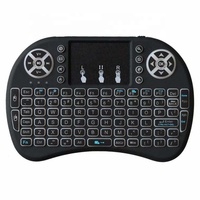 Mini Teclado Inalámbrico 2.4G, Air Mouse I8 Retroiluminado, Control Remoto Mx3 Retroiluminado para TV Box