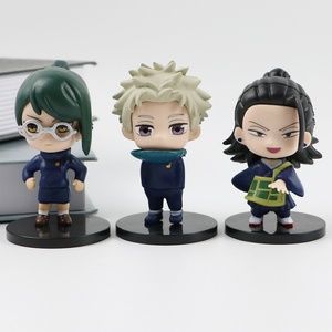 6 pièces/ensemble 8 cm Jujutsu Kaisen Itadori Yuji Figurines de dessin animé Fushiguro Megumi Kugisaki Nobara Figurine d'anime en PVC à collectionner - Product Image 5
