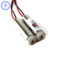 Module de Diode Laser, ligne de croix rouge 1mw, focalisation 3-5v 650nm classe 1