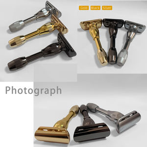 Maquinilla de Afeitar de Doble Hoja Ajustable de Alta Calidad para Hombres y Mujeres, Herramienta de Cuidado Personal para Afeitar el Vello, Maquinilla de Afeitar Clásica de Seguridad - Product Image 2