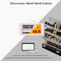 Étiquette de prix sans fil ESL à affichage Eink de 2,13 pouces à mise à jour rapide de Colorful-Tech pour supermarché