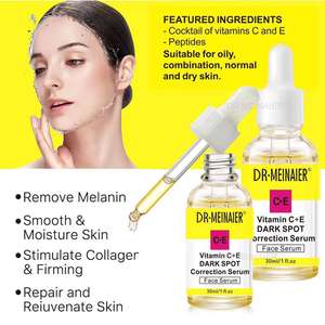 Esensi Perawatan Kulit pelembap kualitas tinggi esensi pelembap koreksi titik gelap Vitamin C + E - Product Image 4