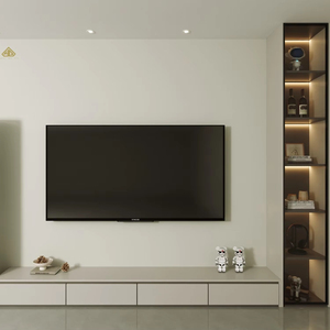 Entrega Rápida, Mueble para TV y Mueble <span class=keywords><strong>de</strong></span> Fondo Personalizados al por Mayor, Unidad con Garantía <span class=keywords><strong>de</strong></span> Calidad para Licitaciones <span class=keywords><strong>de</strong></span> Viviendas Económicas - Product Image 1