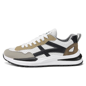 Zapatos Deportivos Casuales para Hombre, Estilo Deportivo con Suela Suave, Diseño Retro Moderno EVERGREEN, Antideslizantes y Transpirables - Product Image 1