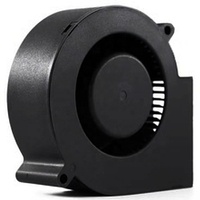 Ventilateur centrifuge sans balais CC SANLY, logo promotionnel OEM/ODM, plastique SF9733, 12V, 4500 tr/min, haute vitesse, refroidissement par évacuation, 97x97x33mm