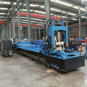 Máquina automática formadora de rollos <span class=keywords><strong>C</strong></span> Purlin de alta velocidad para Tejas Marco de acero fuerte y engranajes/componentes de núcleo de rodamiento - Product Image 2