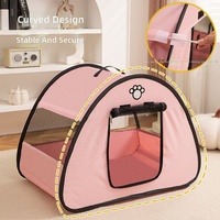 Boîte de mise bas pour chat et tente-lit pour chien - Lit pour animaux de compagnie en tissu respirant toutes saisons pour chats et chiens