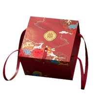Boîte Cadeau Haut de Gamme pour Bonbons et Bougies de Mariage et Fiançailles 2025 – Nouvelle Boîte Vide avec Impression Bronzée