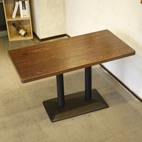 Chaise de salle à manger rembourrée en cuir de haute qualité personnalisée ensemble de meubles de restaurant